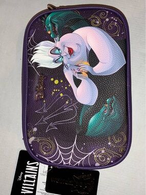 Wondapop Purple Ursula Crossbody with Teal Eel Accents
